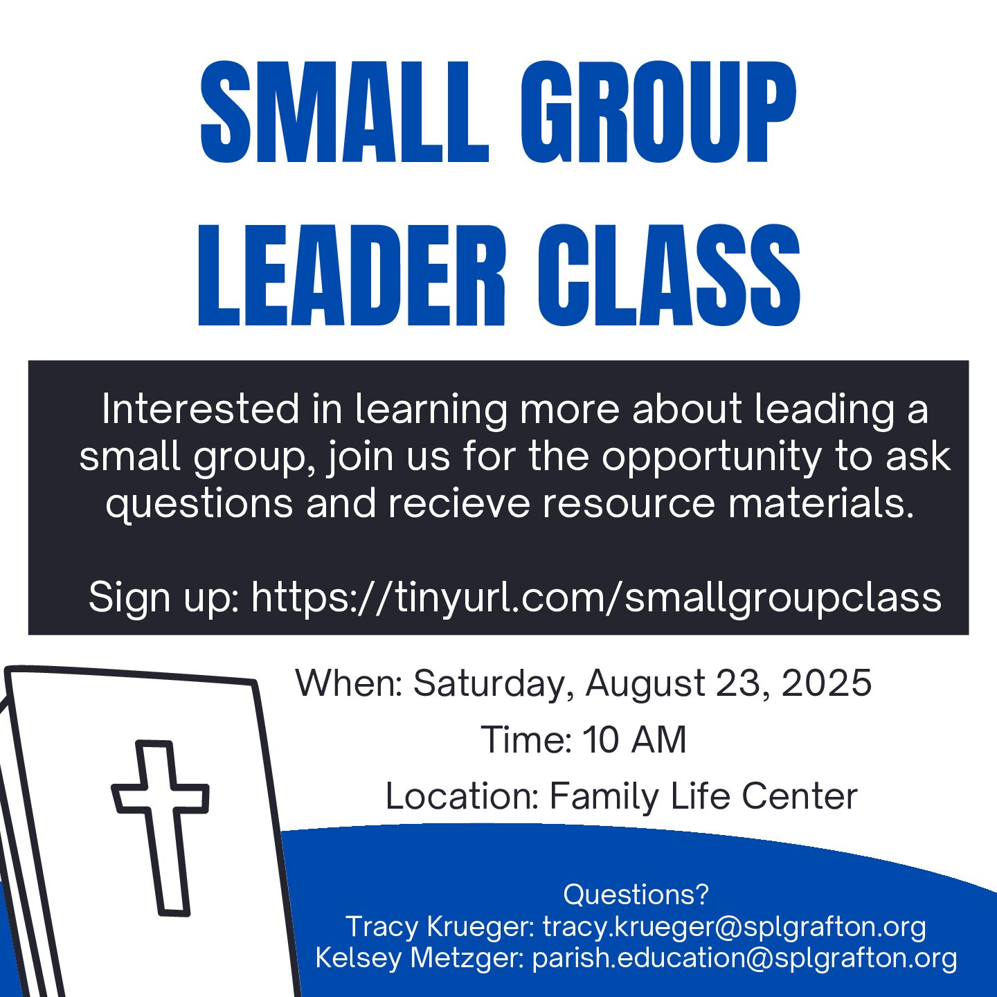 small group leader class